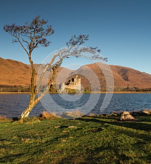 Kilchurn Castle in the Morning