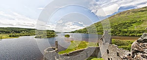 Kilchurn Castle Panorama