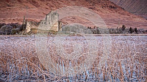 Kilchurn Castle through the reeds