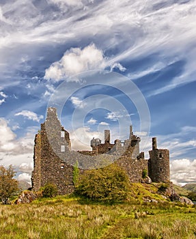 Kilchurn Castle in Scotland