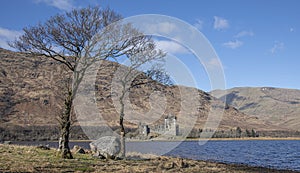 Kilchurn Castle in the Scottish Highlands