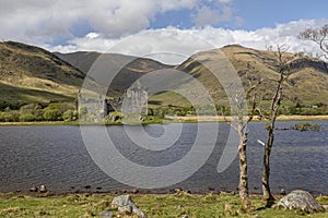 Kilchurn Castle sunny day