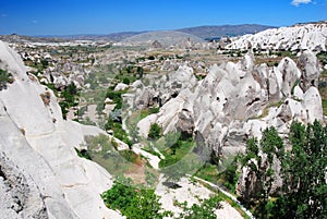 Kiliklar valley in Cappadocia