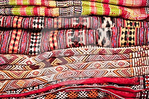 Kilim and wool rugs photo
