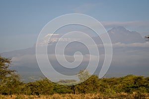 Kilimanjaro - Kibo and Mawenzi peaks, roof af Africa