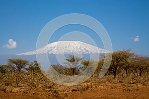 Kilimanjaro mountain in Africa brautiful landscape