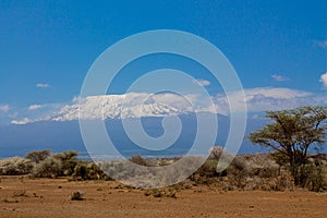 Kilimanjaro mountain in Tanzania, Africa