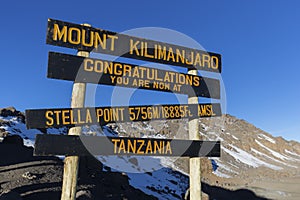 Kilimanjaro Stella Point photo