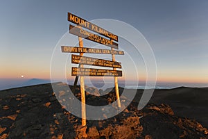 Kilimanjaro Uhuru Peak