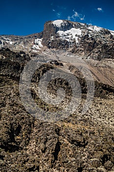 Kilimanjaro view from Machame route