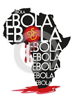 Killer Ebola Virus Spreads from Africa Map