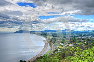 Killiney Hill in Dublin, Ireland