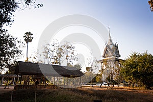 The Killing Fields of Choeung Ek in Phnom Penh, Cambodia