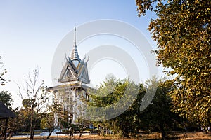 The Killing Fields of Choeung Ek in Phnom Penh, Cambodia