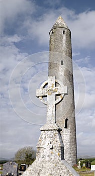 Kilmacduagh monastery tower