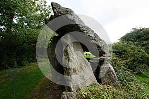 Kilmogue is the highest dolmen in Ireland