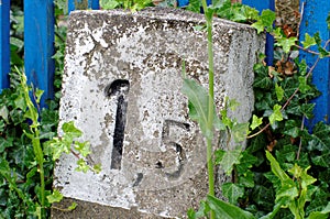 Kilometer stone, Milestone