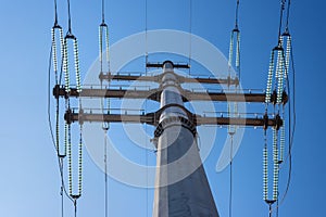 220 kilovolt power line pylon