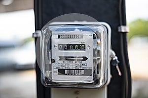 Kilowatt hour electric meter power tool photo