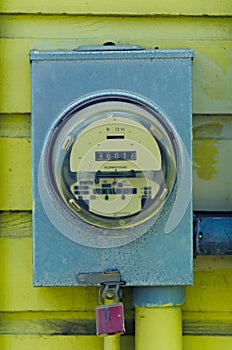 Kilowatt meter photo