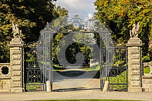 Kilruddery House & gardens. Entrance. Ireland