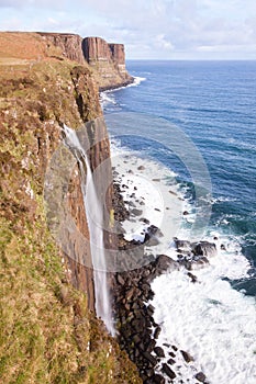 Kilt rock Waterfall Scotland