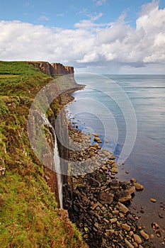 Kilt Rock and Waterfall, Skye, Scotland