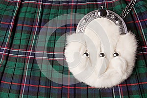 Kilt and sporran