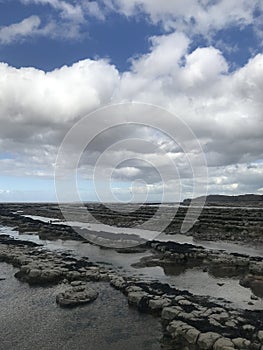 Kilve Beach,Somerset, England, UK