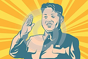 Kim Jong-un the leader of North Korea