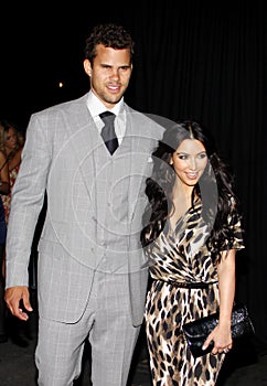 Kim Kardashian and Kris Humphries