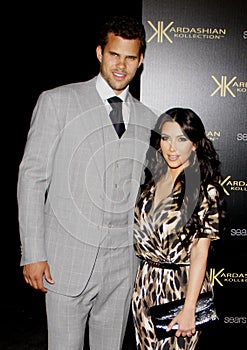 Kim Kardashian and Kris Humphries