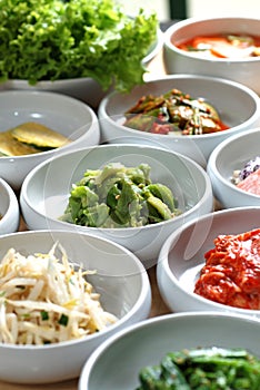 Kimchi Korean bbq side dishes
