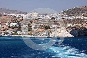 Kimolos Island View from the Sea photo