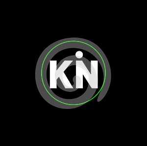 KIN compoany logo. Kin Typography vector photo