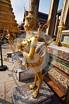 Kinaree, a mythology figure in the Grand Palace