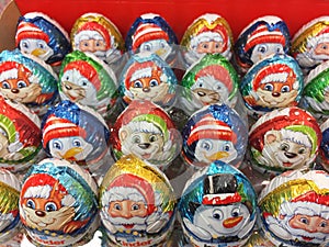 Kinder Chocolate Christmas figures