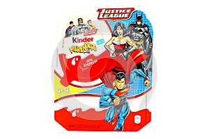 Kinder JOY Merendero JUSTICE LEAGUE Chocolate Eggs