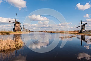 Kinderdijk Windmille in Holland photo