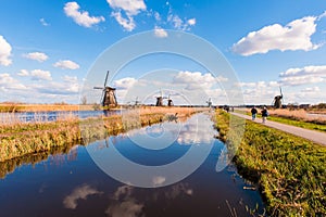 Kinderdijk Windmille in Holland