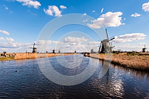 Kinderdijk Windmille in Holland photo