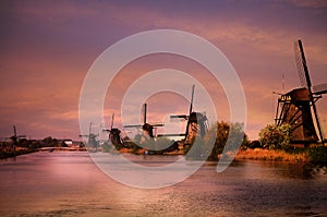 Kinderdijk windmills