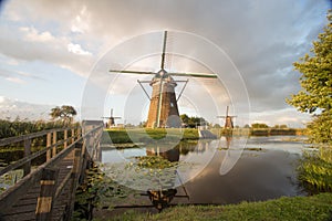 Kinderdijk windmills unesco heritage netherlands