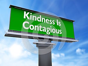 Kindness is contagious