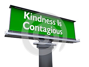 Kindness is contagious