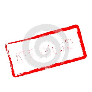 KINDNESS red rubber stamp isolated on white.