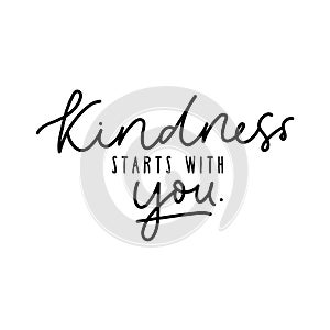 Kindness starts with you design