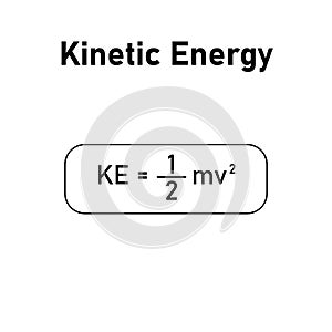 kinetic energy formula in physics