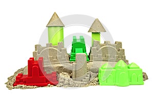 Kinetic Sand With Child Toys For Indoor Children Creativity Game