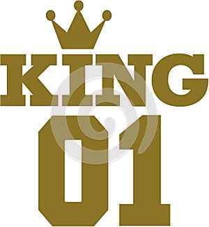 King 01 with crown